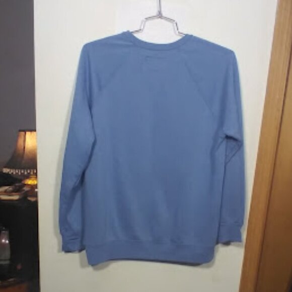 North Carolina State Women's Sweatshirt Color: Pacific Blue-Size: Large - Picture 7 of 14